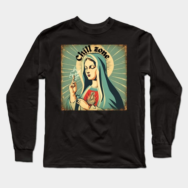 Mother Mary | Chill Zone Long Sleeve T-Shirt by Klau